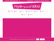 Tablet Screenshot of nyegaardsko.dk